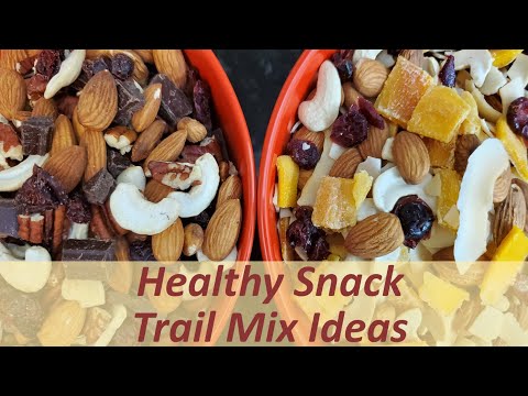 Trail Mix Ideas 2 Ways | Healthy Snack + Easy | By Flamboyant Flavors