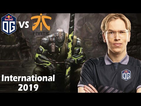 OG VS FNATIC | IMBA PICK | TOPSON SOLO MID EARTH SPIRIT | DOTA 2 TI9