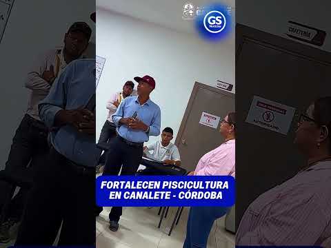 Entregan más de 83.000 alevinos para fortalecer la piscicultura en Canalete