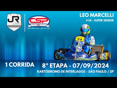 Leo Marcelli  - (1ª Corrida) 8ª Etapa XVII Copa São Paulo Light de Kart 2024