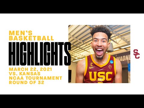Men's Basketball - NCAA Tournament Second Round: USC 85, Kansas 51 - Highlights 3/22/21