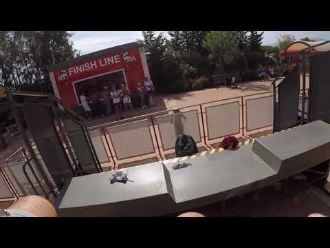 Onride: 'Crazy pistons' 🎡 HD/POV 2019 - Ferrariland