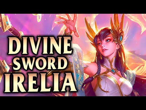 New Divine Sword Irelia Skin! How To Carry with Irelia Mid Guide - League of Legends S8