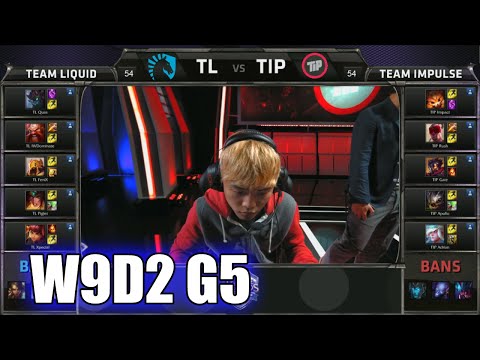 Team Liquid vs Team Impulse | S5 NA LCS Summer 2015 Week 9 Day 2 | TL vs TIP W9D2 G5
