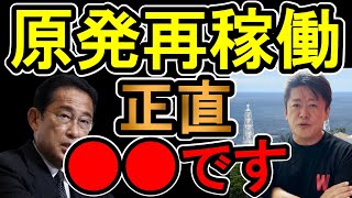 【原発再稼働】原発問題・日本のエネルギー問題に関してホリエモンが解説します【堀江貴文 ホリエモン 切り抜き】