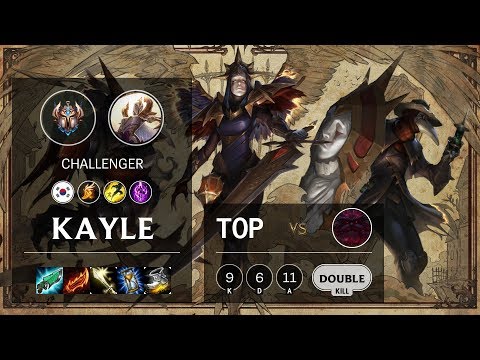 Kayle Top vs Ornn - KR Challenger Patch 10.6