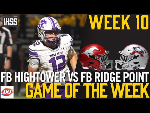 Epic Showdown! Ridge Point vs Hightower for the District Title | Full Game Highlights