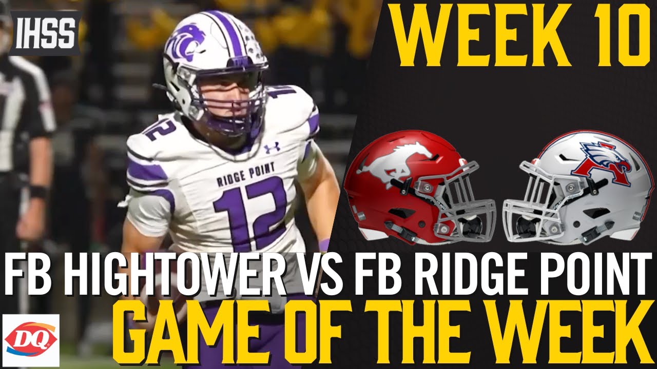 Epic Showdown! Ridge Point vs Hightower for the District Title | Full Game Highlights
