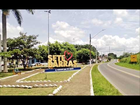 Cidade de Sete Barras no Estado de Sao Paulo