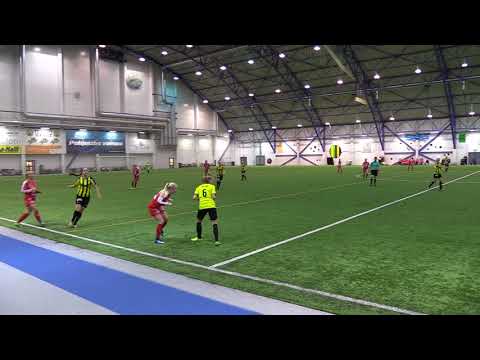 Jalkapallo osui kameran linssiin - Football hit the camera lens