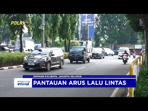 NTMC POLRI - PANTAUAN ARUS LALU LINTAS SORE 10/07/2025