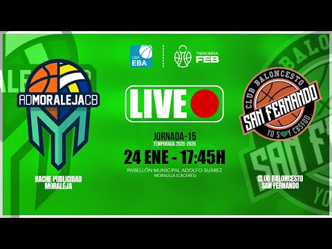 Jornada 15 HACHE PUBLICIDAD MORALEJA VS CLUB BALONCESTO SAN FERNANDO