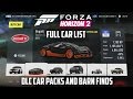 Forza Horizon 2 - Full Car List - Barn Finds and DLC ...