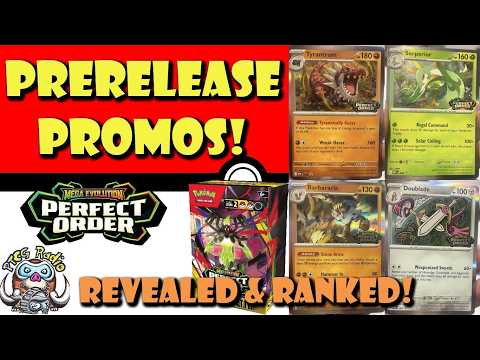 Perfect Order PreRelease Promos Revealed & Ranked! 2 of These are Great! (Pokemon TCG News)