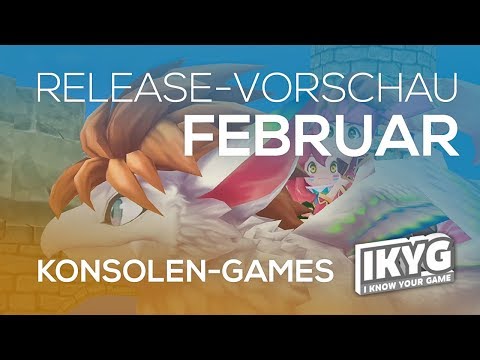 Games-Release-Vorschau - Februar 2018 - Konsole
