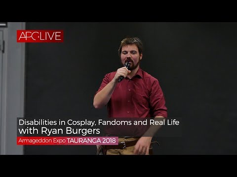 Armageddon Expo Tauranga 2018 - Disabilities in Cosplay, Fandoms & Real Life [#APGLive]