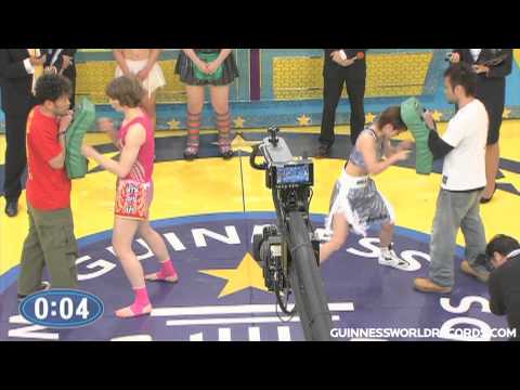 Most full contact punch strikes in one minute female   Guinness World Records Classics