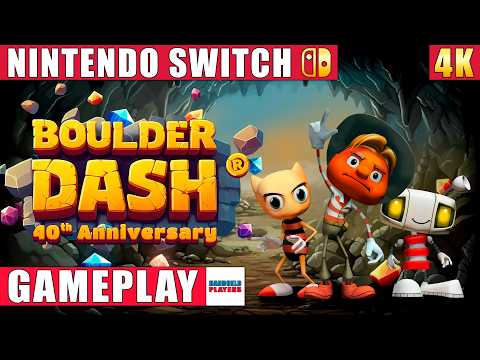 Boulder Dash 40th Anniversary llega a Switch este verano