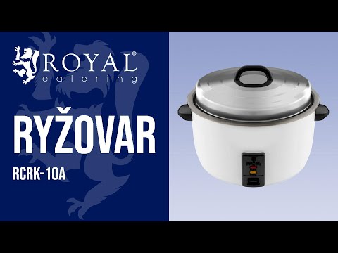Video - Ryžovar - 23 l - 3000 W - Royal Catering