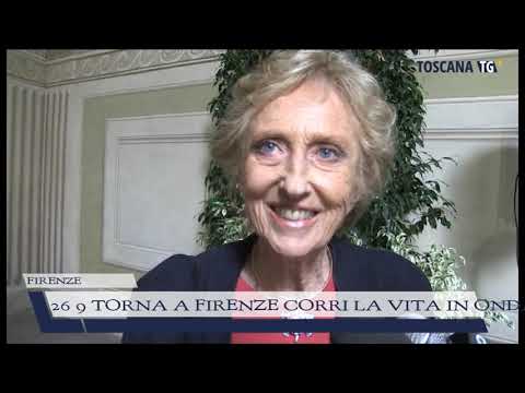 2021-09-20 FIRENZE - 26 9 TORNA A FIRENZE CORRI LA VITA IN ONDA SU TOSCANA TV