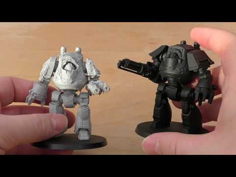 Space Marine Legion Relic Contemptor Dreadnought - Review (WH40K & HH)