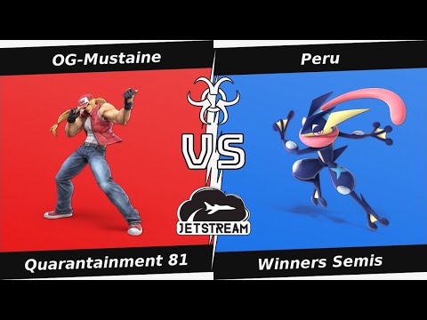 Quarantainment 81 Winners Semis - OG-Mustaine (Terry) Vs Peru (Greninja) - SSBU