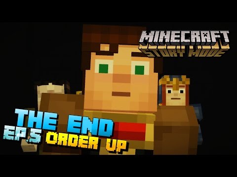 Minecraft: Story Mode – Episode 5 ENDING: Part 5 [Order Up] Walkthrough/Gameplay [PS4 GAME]
