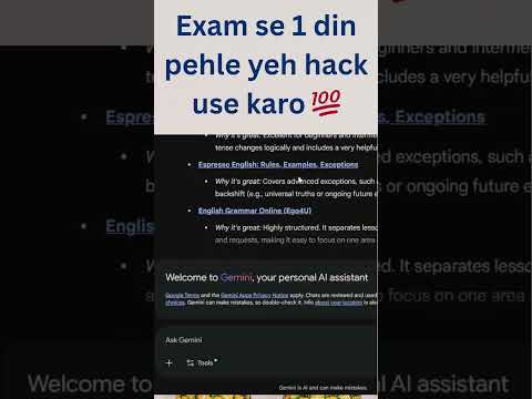 This Google AI Turns Your Notes Into Movies 🤯📚 (Exam Hack!) #ai #aitools #shorts #shortsfeed