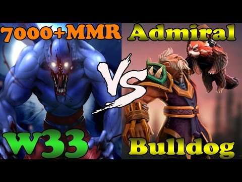 Dota 2 - w33 Ft Dendi vs AdmiralBulldog Ft Pajkatt -  FACEIT Pro League!