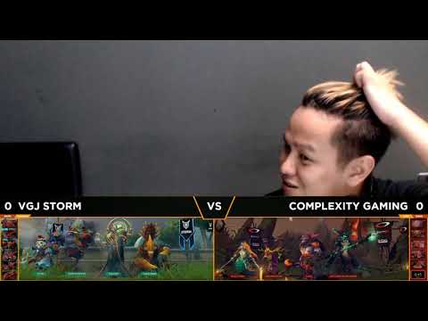 Complexity Gaming vs VG.J Storm Game 1 (BO2) l China Dota2 Supermajor - NA Qualifier
