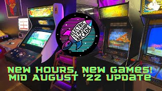 New Hours, New Games! August 2022