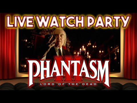 PHANTASM III (1994) Live Movie Reaction and Commentary (ft. @sweetnspooky and @WILIscredia)