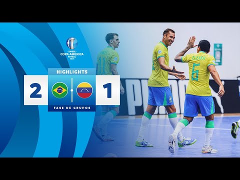 BRASIL 2 - 1 VENEZUELA | HIGHLIGHTS | CONMEBOL COPA AMÉRICA FUTSAL 2026™