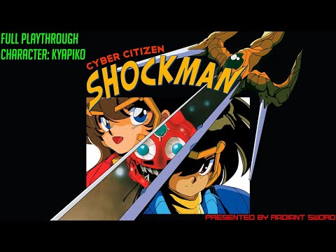 Cyber Citizen Shockman / Full Playthrough / Kyapiko (No Death)