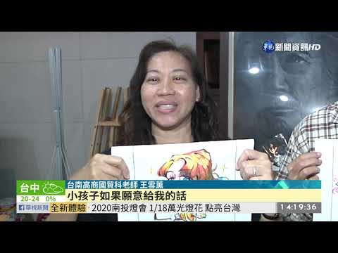 台南高商段考不寫考卷 改畫Q版老師