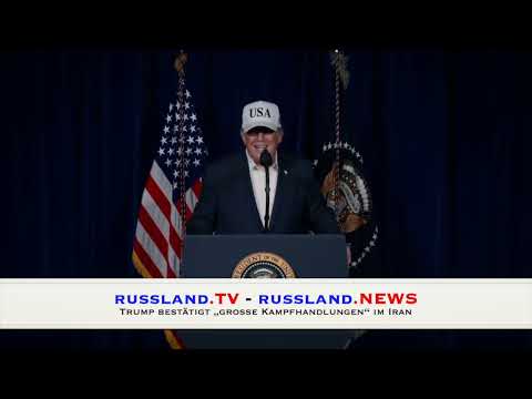 Trump confirms "major fighting" in Iran