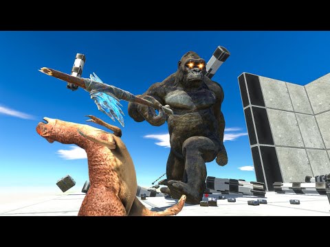 Don't Save King Kong from Prison - Animal Revolt Battle Simulator