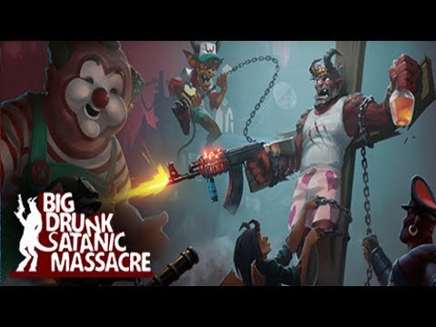 Big Drunk Satanic Massacre - Alpha Gameplay (PC)