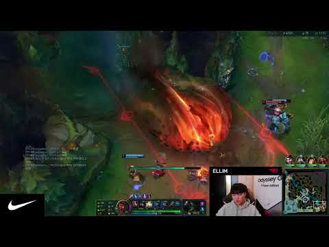 T1 ELLIM PLAYS JUNGLE GRAVES VS UDYR - KR GRANDMASTER PATCH 10.24