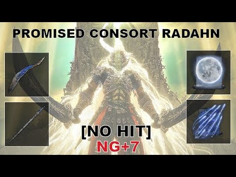Elden Ring - Promised Consort Radahn No Damage | Wing of Astel & Sorcery Build NG+7