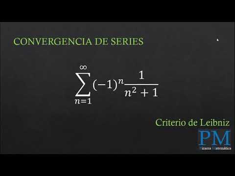 Convergencia de series FACIL Y RAPIDO | Criterio de Leibniz
