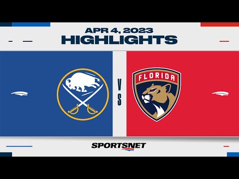 NHL Highlights | Sabres vs. Panthers - April 4, 2023