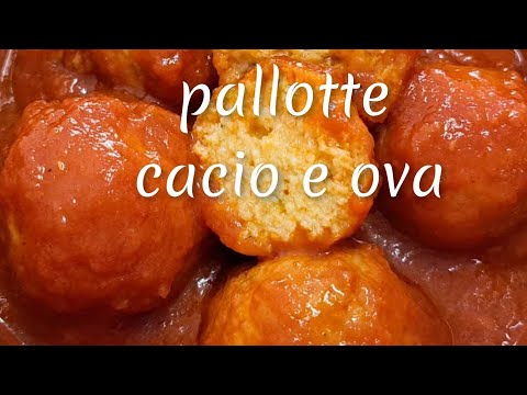 PALLOTTE CACIO E OVA PIATTO TIPICO ABRUZZESE