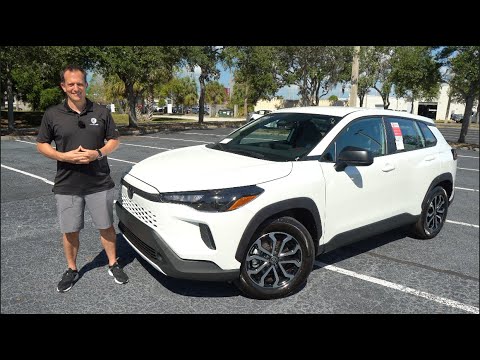 The NEW 2026 Toyota Corolla Cross S is the MOST affordable AWD hybrid SUV