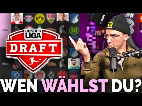 BUNDESLIGA DRAFT! We're building the best team with only one player per club!