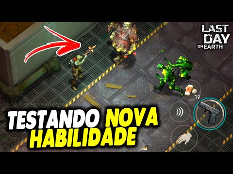 TESTANDO NOVA HABILIDADE DA GLOCK - Last Day On Earth