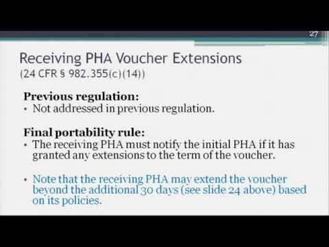 Training On Final Portability Rule