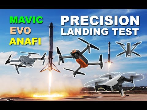 Precision Landing Test: Autel EVO vs DJI Mavic Pro vs Parrot Anafi vs DJI Mavic Air