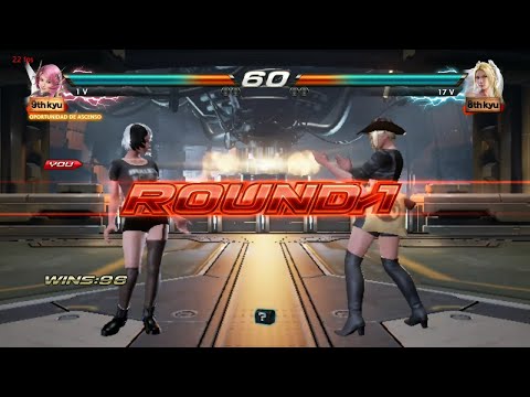 297_2 Alisa Bosconovitch vs Nina Willians - Tekken 7 ( Anakin x24 )  sin Grafica