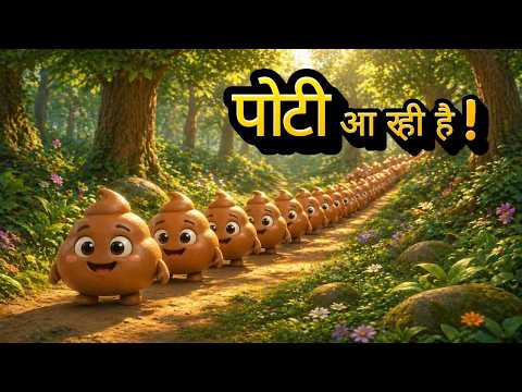 [पोटी आ रही है] | 💩 पुट-पुट, पोटी आ रही है! | 🌈 बच्चों का गीत